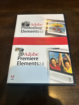 Photoshop Elements 4.0 And Adobe Premier Elements 2.0
