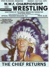 **PLEASE READ** MBO  WWWF 8-2-1979  Wrestling Program Chief Jay Strongbow