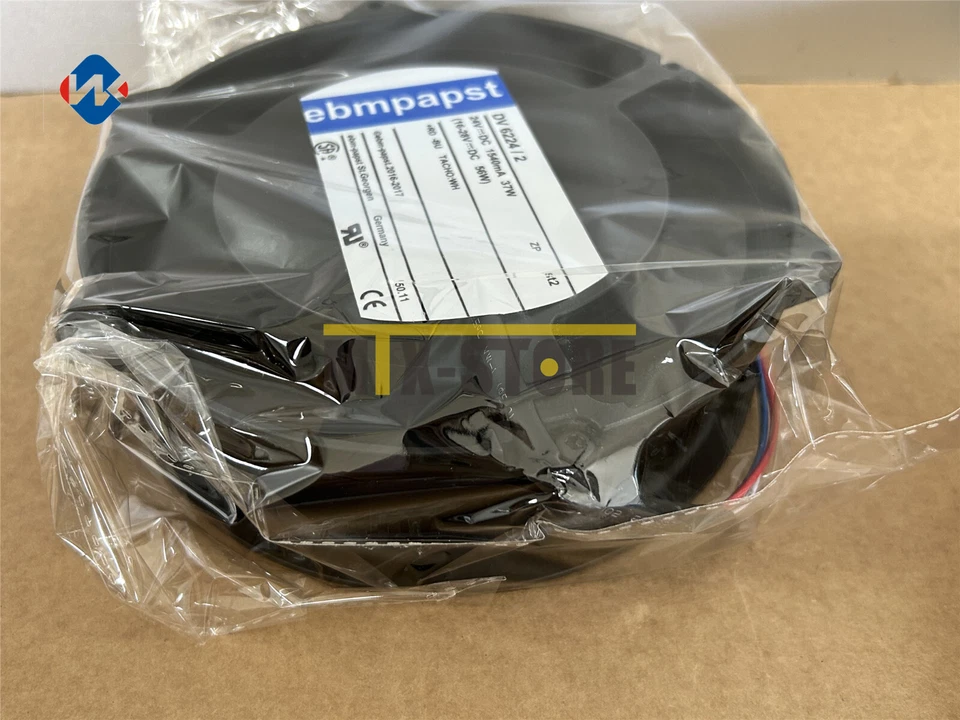 1Pcs New DV6224/2  DV6224-2 24V 1540mA 37W cooling fan - Image 3 of 4