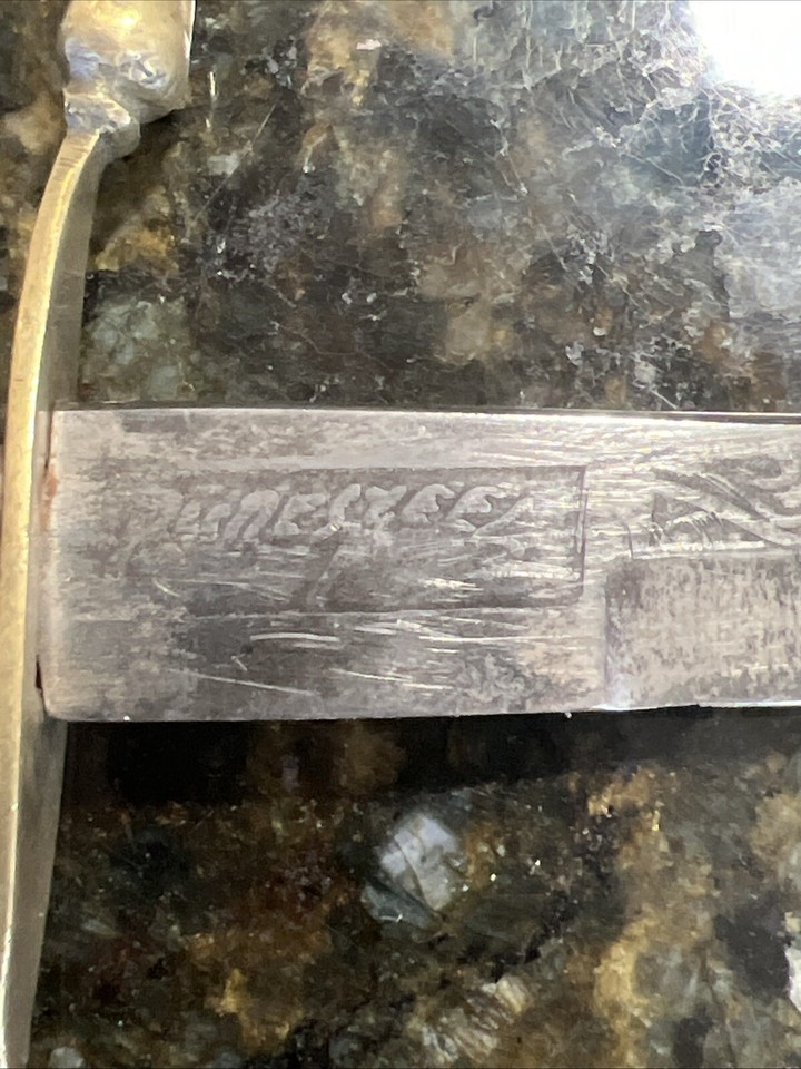 Vintage Kirpan Dagger Knife with Bone Handle Letter Opener Size