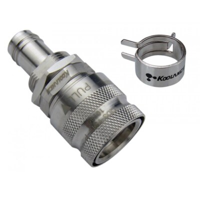 829596909098 Koolance QD3 Schnellverschluss mit Schott gerade weiblich auf 10mm 
