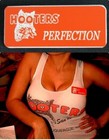 Waitress Name Tag  Perfection Hooters Uniform bar maid Costume Showgir — photo 1