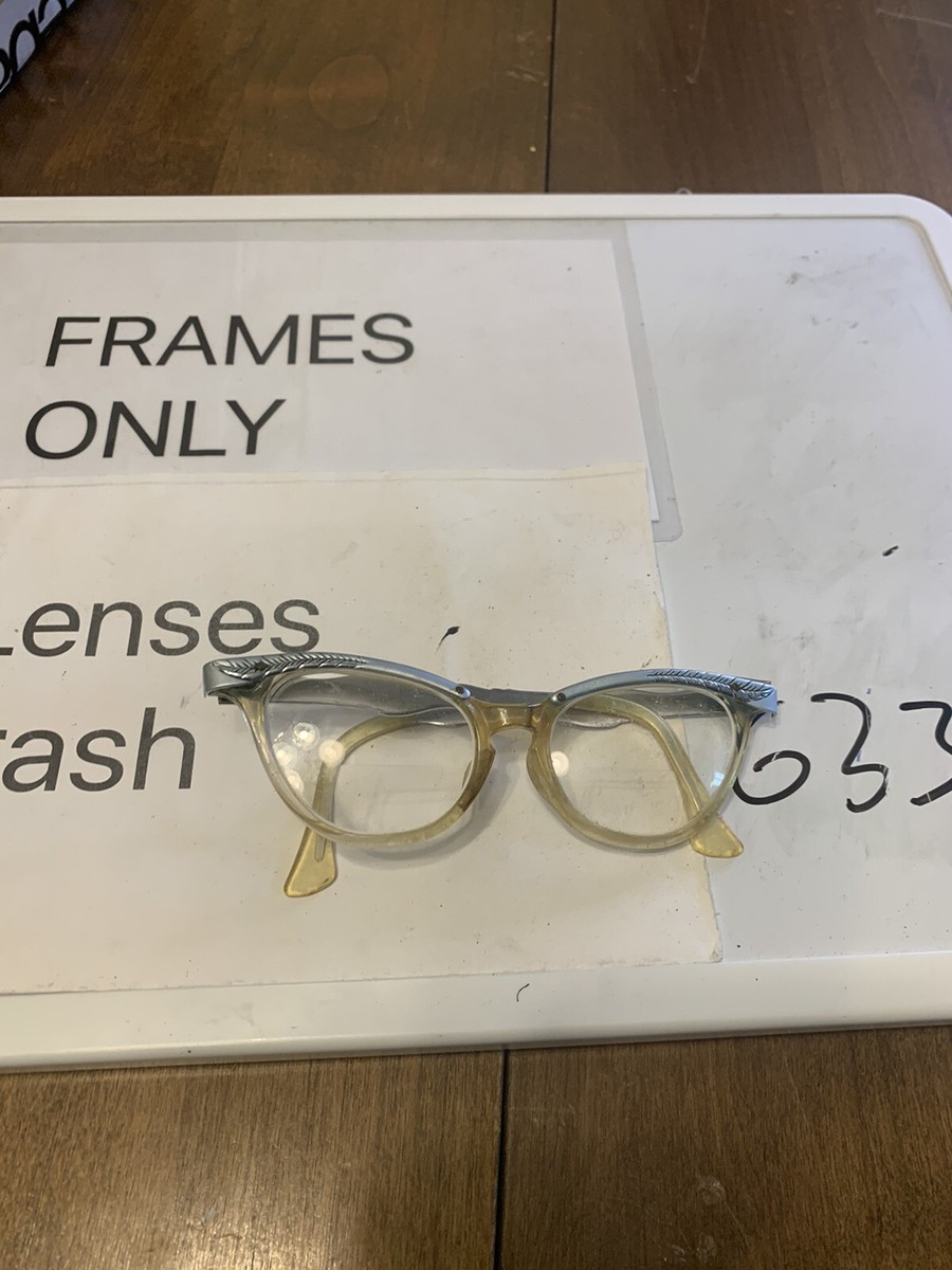 Vintage Titmus 5 1/2 LD Aluminum Glasses Frames Optical