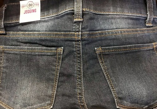 Girls' SO Pull-On / Midrise /  Dark Wash Ankle Jeggings Sizes 8 NWT - Picture 3 of 4