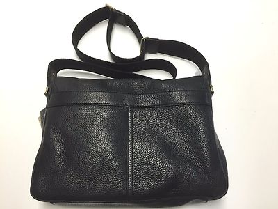 NWT COACH BLEECKER LEGACY LEATHER COURIER BAG BRASS BLACK F71070