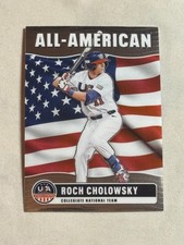2026 Panini Prizm Stars & Stripes All-American Roch Cholowsky #7 USA