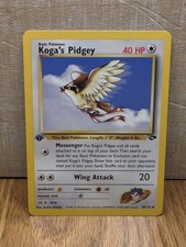 Koga's Pidgey 49/132 Gym Challenge 1st edition Non-Holo Pokémon Card TCG