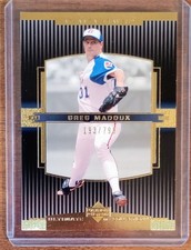Greg Maddux 2002 Upper Deck Ultimate Collection #6 /799 Atlanta Braves