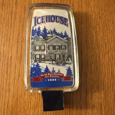 Icehouse Plank Road Brewery 1855 Beer Tap Handle