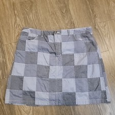 Croft and Barrow 100 cotton classic fit skort size size 12