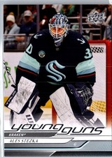 2024-25 Upper Deck Extended Series Young Guns #725 Ales Stezka Rookie RC