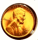 1946-P Lincoln Wheat Cent Penny GEM RD BU From an Original Bank Roll