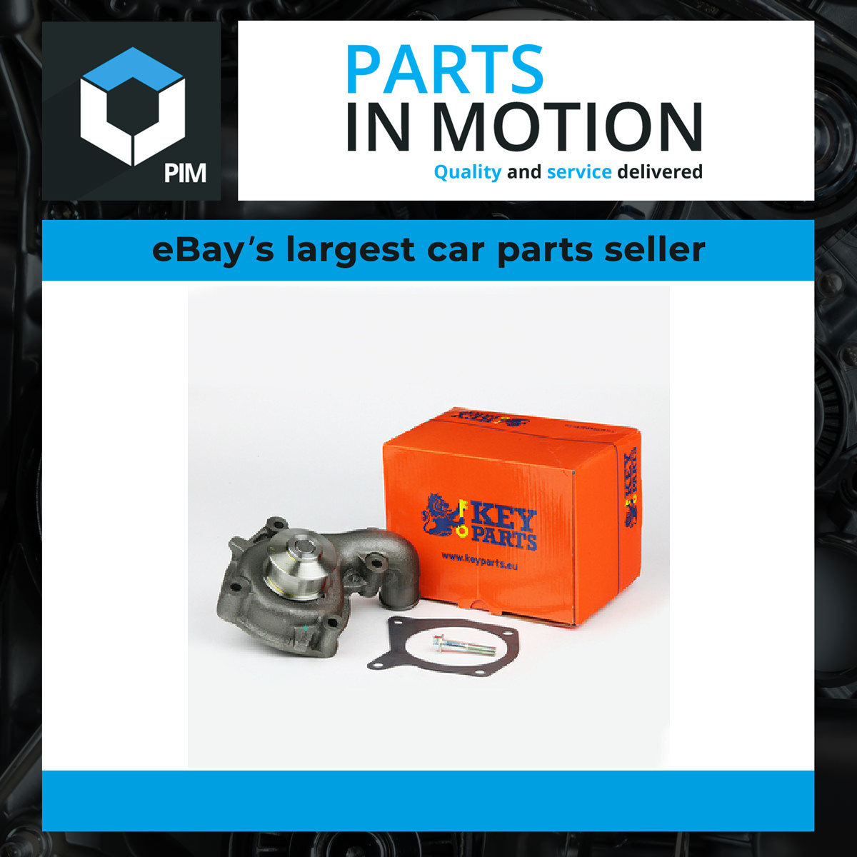 Water Pump KCP1465 Key Parts Coolant 1020988 1023645 1317913 1517749 5020242 New