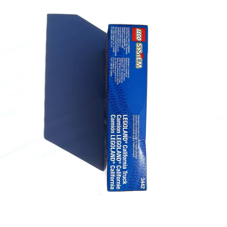 LEGO Legoland California Truck Limited Edition #3442 LEGO SYSTEM 1998 NEW IN BOX - Image 4 of 4