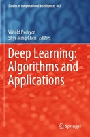 Deep Learning: Algorithms And Applications Witold Pedrycz