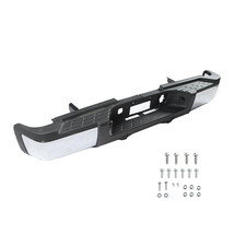 Rear Bumper Chrome Fit For Chevy Silverado Gmc Sierra 2011-14 Single Rear Wheel