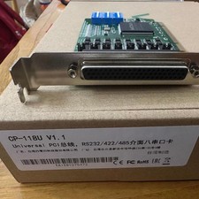 1PC NEW MOXA CP-118U 8-Port RS-232/422/485 Multi Serial Port Card