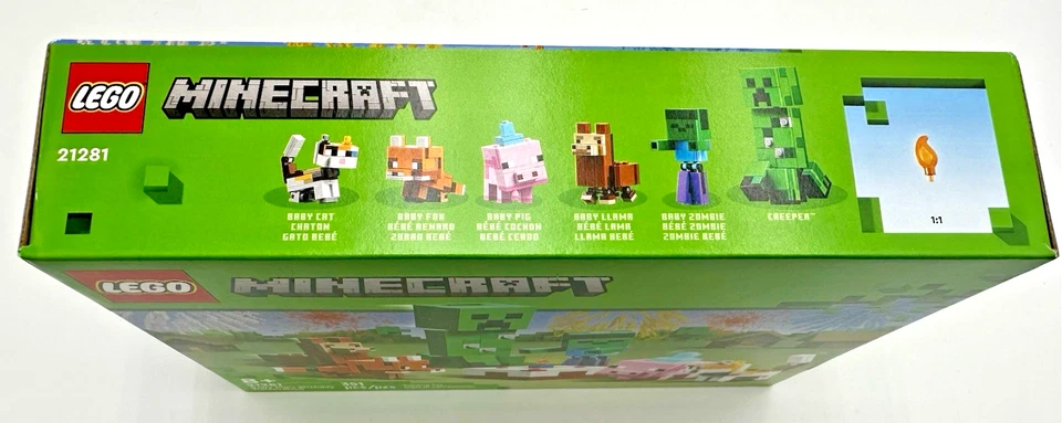 Lego Minecraft 21281 Baby Pig's Birthday Celebration Set (6 Minifigures) - Image 3 of 3