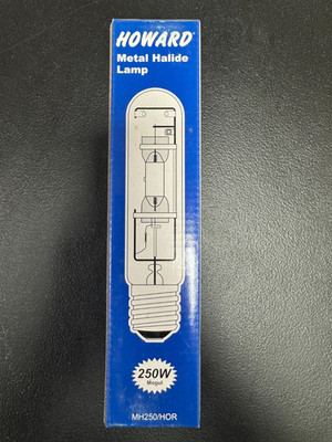 Howard Lighting MH250/HOR Metal Halide | 250W M58/E E39 HOR T15 Clear