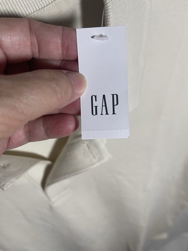 Polo de golf GAP para hombre diseño clásico beige nuevo con etiquetas XXL (5 promedio) - Imagen 7 de 11