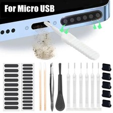 66PCS Mobile Phone Speaker Port Dust Removal Cleaner Tool Kit Set For iPhone/Sam