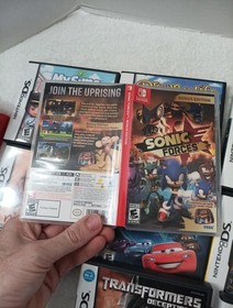 14 Nintendo Cases Video Game Lot DS Wii Switch Bros Smash Sonic  