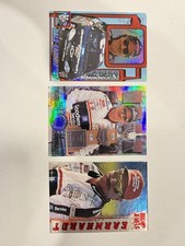 Press Pass NASCAR Dale Earnhardt Jr sports card vintage racing 3 card LOT