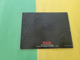 Excitebike (Nintendo Entertainment System) NES - Instruction Manual Only