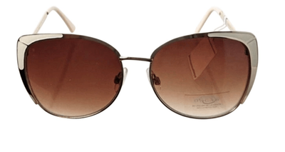 Oscar de la Renta Cat Eye Sunglasses Gold Brown Gradient Mod 3090 717 NEW Oscar de la Renta Cat Eye Sunglasses Gold Brown Gradient Mod  main image 4
