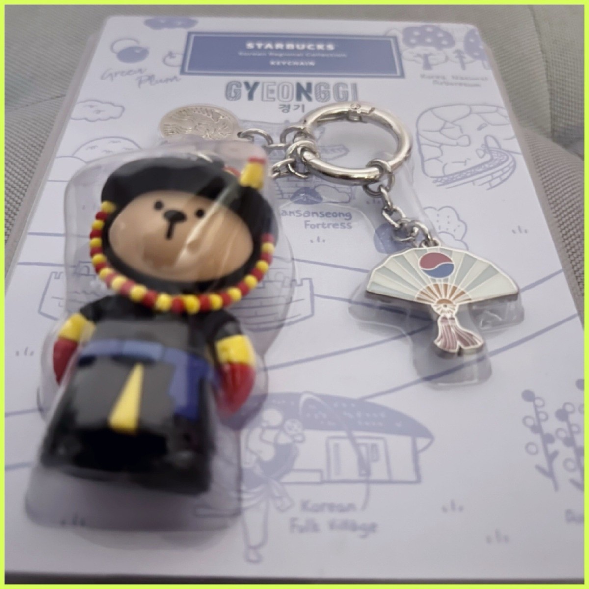 Authentic STARBUCKS KOREA GYEONGGI Bearista Annyeong