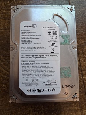 Seagate ST3250410AS  250 GB 3,5'' SATA Festplatte 7200 RPM SATA HDD