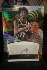 2024-25 Panini Revolution - Rookie Autographs AJ Johnson #RA-AJJ (AU, RC)