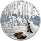 2017 Canada $20 Fine Silver Coin - Glistening North: The Arctic Wolf