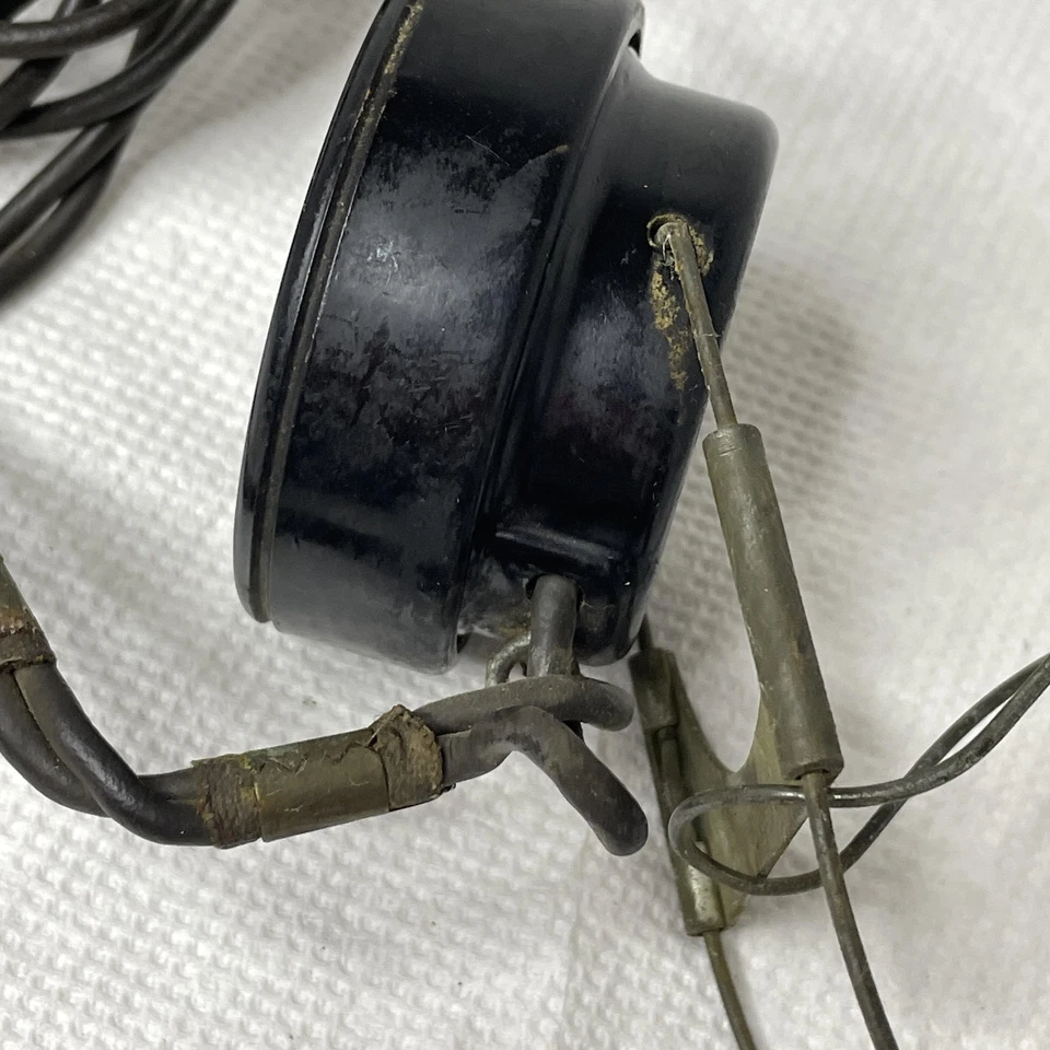 De colección Western Electric 11A Auriculares Trazador de Señal Sonda Baquelita EE. UU. Cable de Prueba Foto 4 de 4