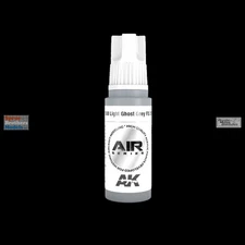 AKI011888 AK Interactive 3Gen Acrylic Paint 17ml - Light Ghost Grey FS36375