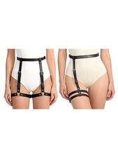 Women Leg Harness Fashion Thigh Garter Belt Nightclub Adjustable Cincher Punk