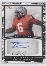 2022 SAGE Artistry Taron Vincent #A-TV Auto 03rk