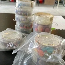 Stampin Up NEW Embellishments Dots Sequins Doilies Elements Gems Clips, choose 1