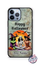 Happy Halloween Pin-up Girls Phone Case for iPhone 16 Samsung s25 J3 Google 8 9