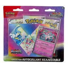 Pokémon 🇫🇷 Tripack 3 Boosters Nymphali EV8.5 Évolutions Prismatiques EV08.5