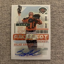 2024 Panini Prospect Edition Silver Prizm Signatures Silas Ardoin #31 Auto