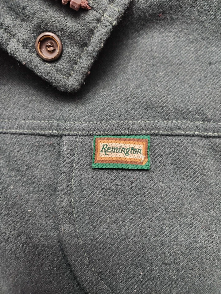 Chaqueta de exterior Remington para hombre 2XL XXL verde polar campo caza hecha en EE. UU. Foto 3 de 4