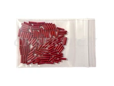 New MTB Road Bicycle Bike Derailleur Shift Cable End Caps 100 Pcs Red