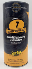 Sun-Glo 7 Speed Shuffleboard Powder Wax - 1 Pack 1 LB Shuffle Board Sunglo