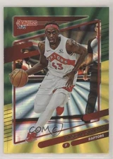 2021-22 Panini Donruss Holo Green & Yellow Laser Pascal Siakam #93