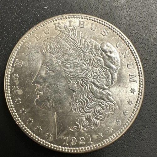 1921 Morgan Silver Dollar $1 – AU – Better Example – Strong Detail & Eye Appeal