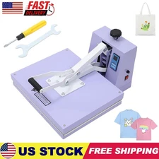 16"x20" Digital Clamshell Heat Press T-shirt Transfer Sublimation Print Machine