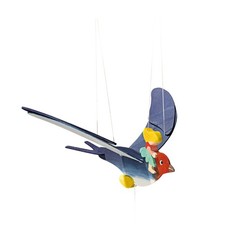 Kinderkram Ostheimer 5520092 - Mobile Fairy Child with Swallow