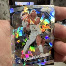 Panini Prizm Dijonai Carrington Minnesota Lynx Basketball Card Lot Parallel (2)