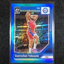 2024-25 Donruss Optic GUERSCHON YABUSELE Base Aqua /225 #168